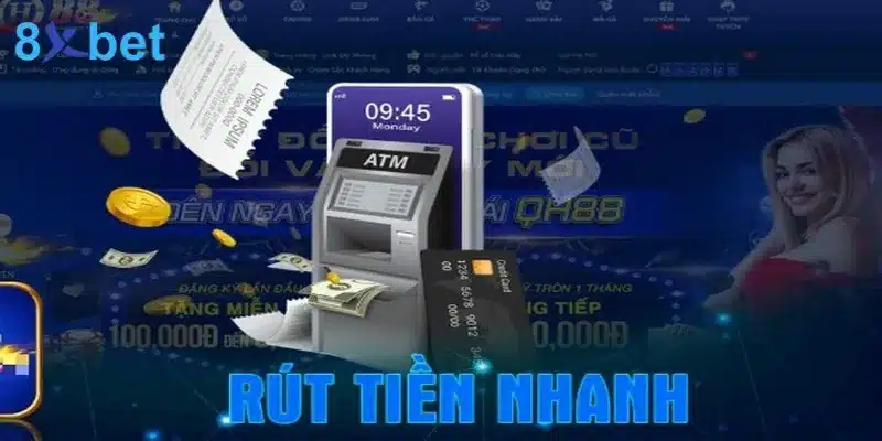 8xbet hỗ trợ đa phương thức thanh toán với hệ thống nạp rút nhanh chóng